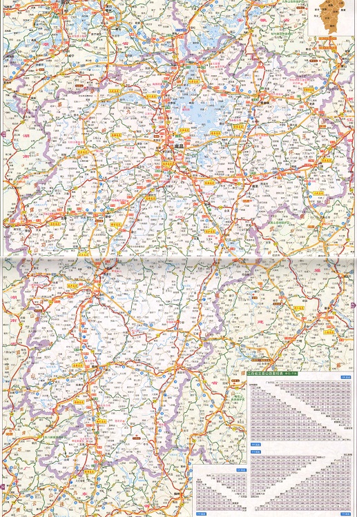 江西省交通地图全图高清版下载-江西省交通地图高清版大图