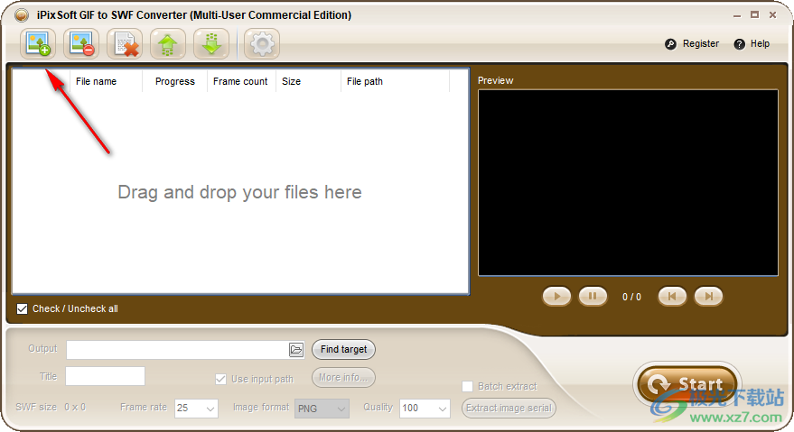 iPixSoft GIF to SWF Converter(GIFl转SWF工具)