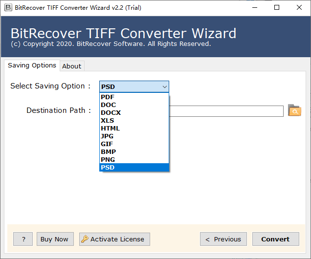 BitRecover TIFF Converter Wizard(TIFF转换器)