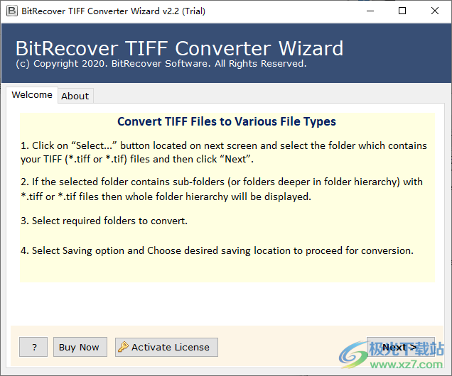 BitRecover TIFF Converter Wizard(TIFF转换器)