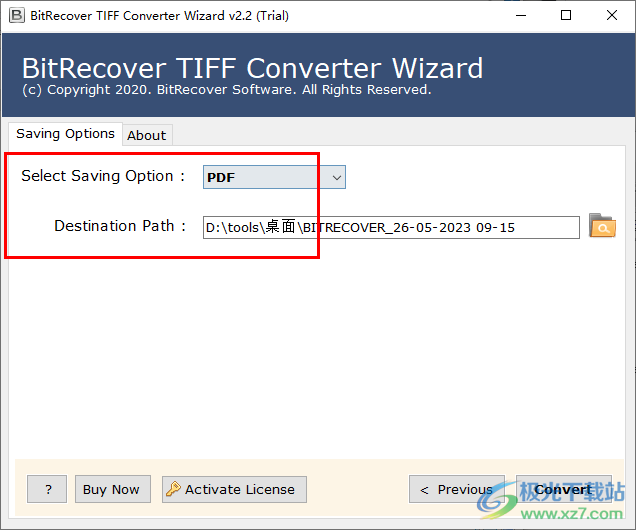 BitRecover TIFF Converter Wizard(TIFF转换器)