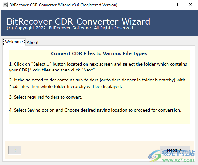 BitRecover CDR Converter破解版下载-cdr文件格式转换器jpgv3.6.0