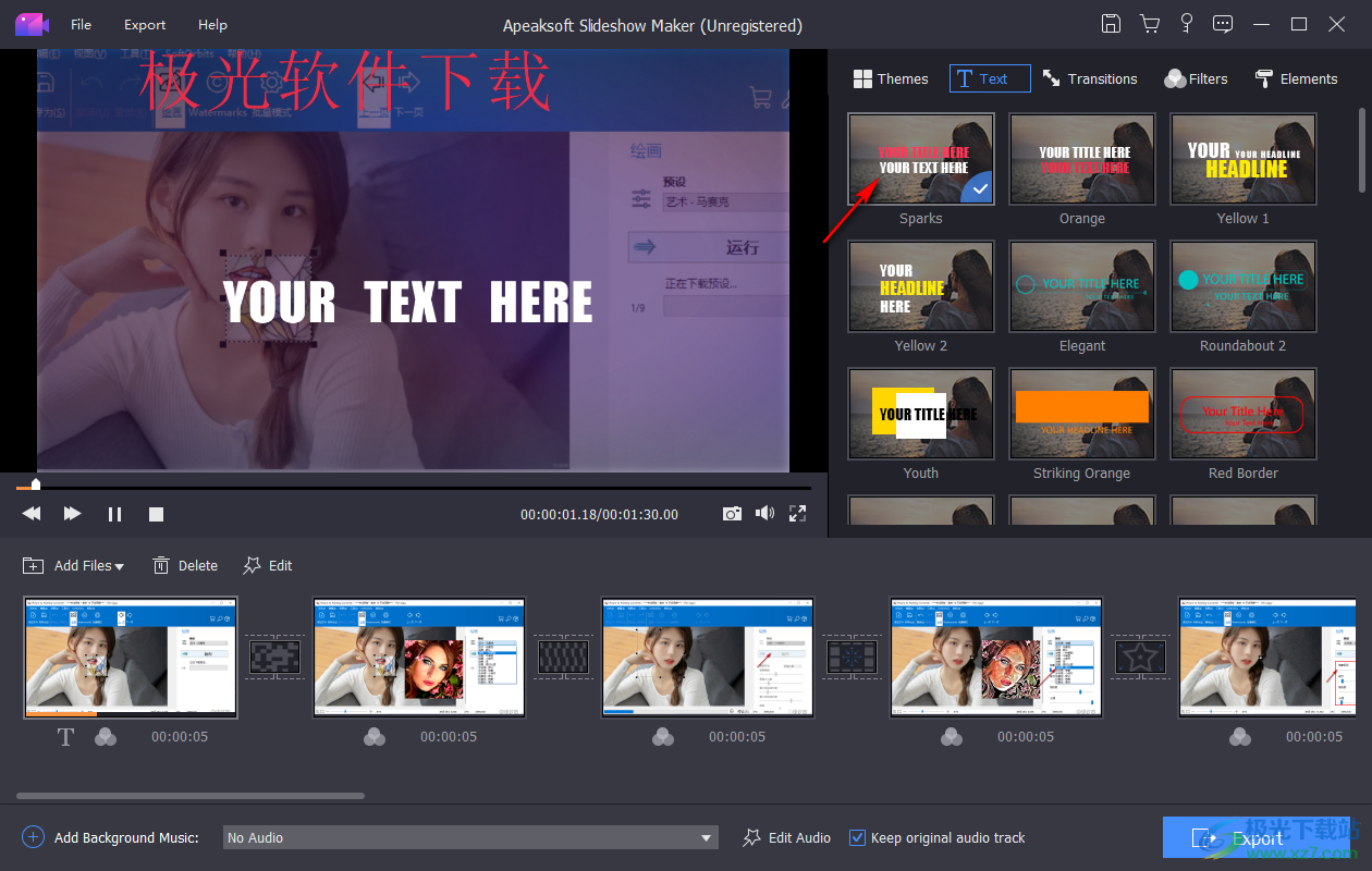 Apeaksoft Slideshow Maker(幻灯片制作软件)