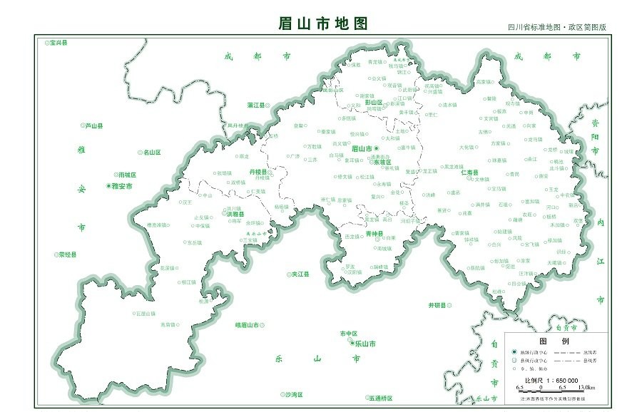 四川眉山市地图全图高清版下载-眉山地图高清版大图片可放大完整版