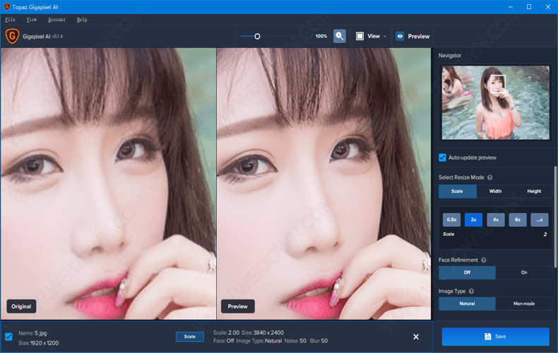 topazaigigapixel软件下载-topaz ai gigapixel电脑版v5.5.2 最新免费版