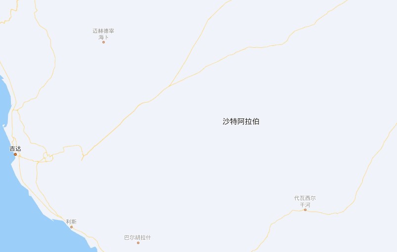 沙特地图高清中文版下载-沙特阿拉伯地图高清版大图最新版