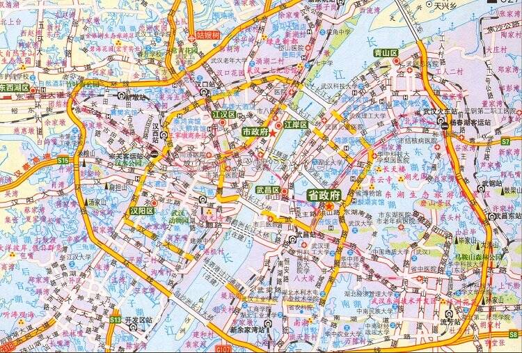 武汉市交通地图最新版下载-武汉市交通地图高清版大图免费版