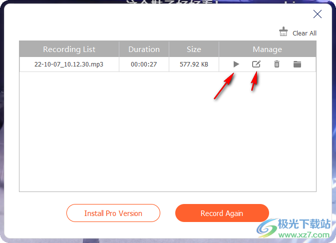 Apeaksoft Free Audio Recorder(免费录音机)