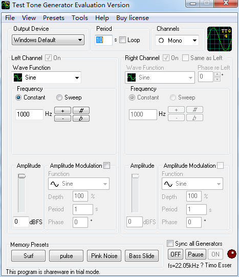 test tone generator软件下载-test tone generator电脑版v4.32 官方版