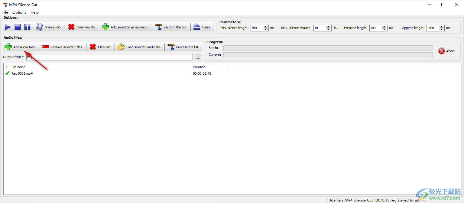 MP4 Silence Cut(MP4切割软件)