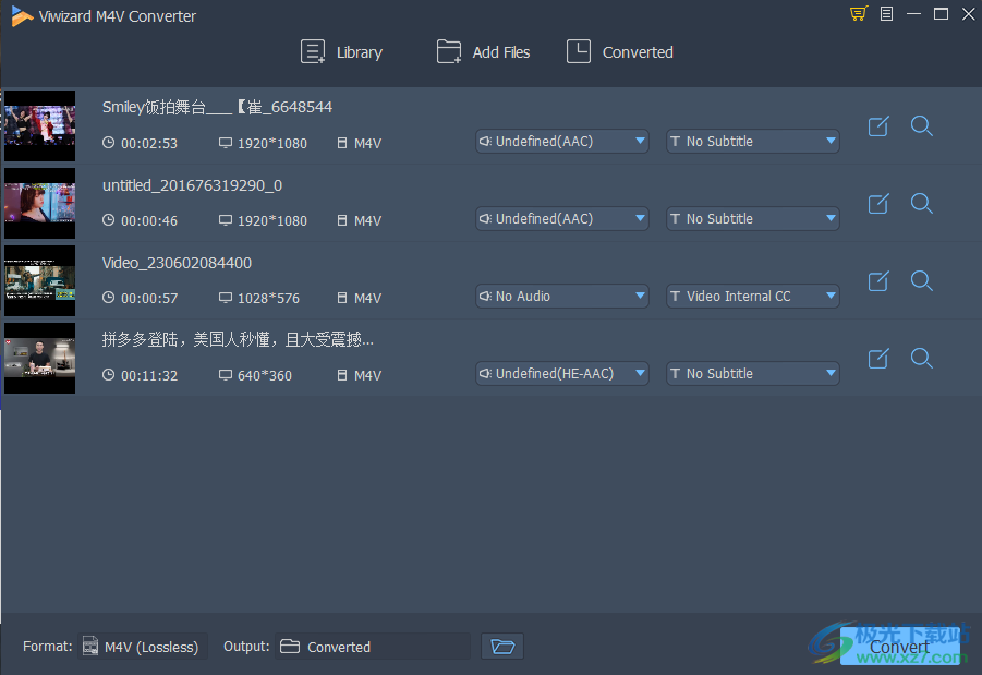 ViWizard M4V Converter软件下载-M4V视频转换器v5.1.2 官方版