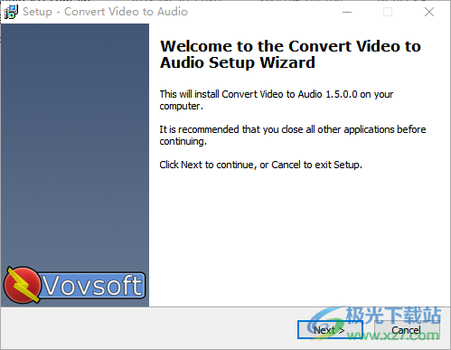 Vovsoft Convert Video to Audio(视频转音频软件)