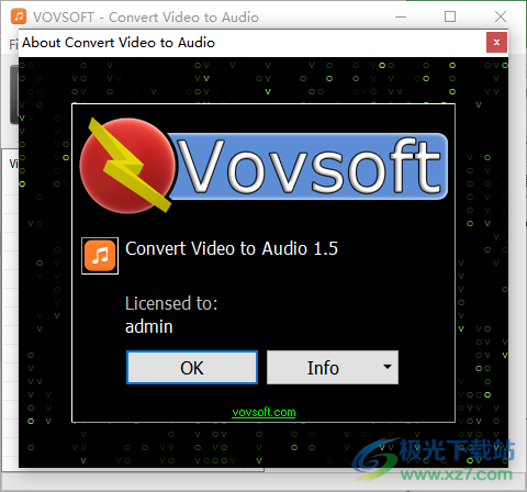 Vovsoft Convert Video to Audio(视频转音频软件)