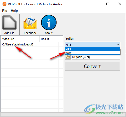 Vovsoft Convert Video to Audio(视频转音频软件)