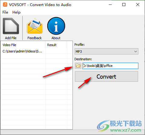 Vovsoft Convert Video to Audio(视频转音频软件)