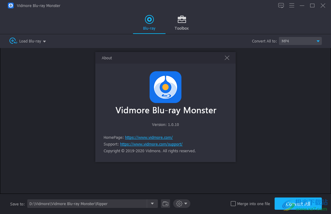 Vidmore Blu-ray Monster破解版下载-蓝光dvd视频翻录软件免费版v1.0.10 64位32位 免费版