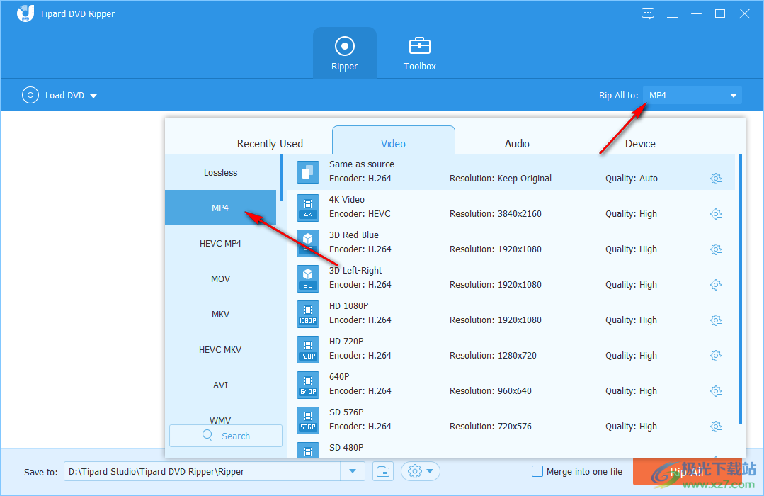 Tipard DVD Ripper破解版(dvd翻录软件)