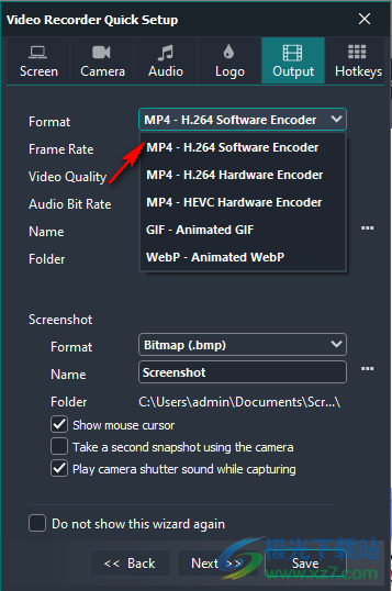 ScreenToVideo(视频录制软件)