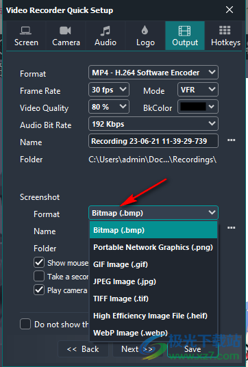 ScreenToVideo(视频录制软件)