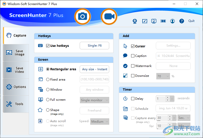 ScreenHunter Plus破解版下载-截图录屏软件v7.0.661 免费版