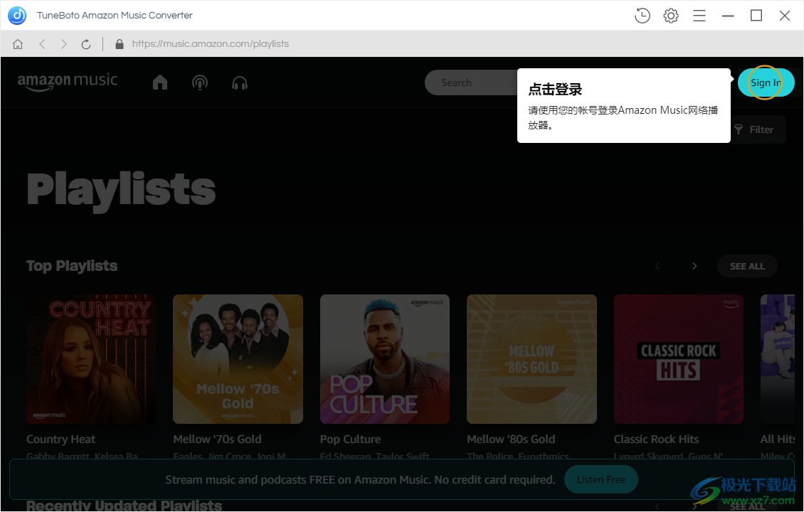 TuneBoto Amazon Music Converter(音乐转换器)