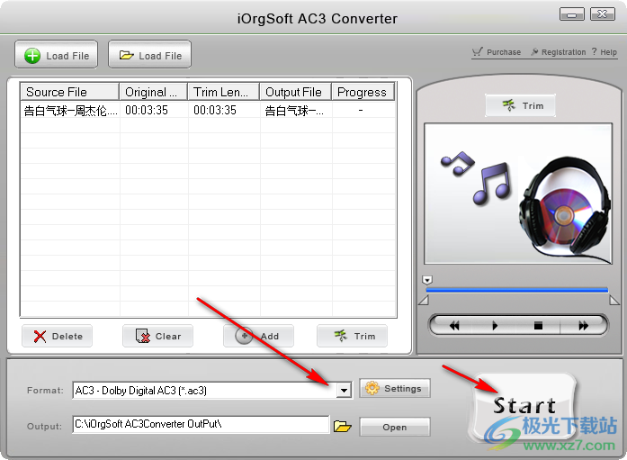 iOrgSoft AC3 Converter(音频格式转换工具)