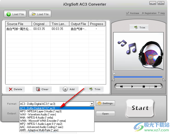 iOrgSoft AC3 Converter(音频格式转换工具)