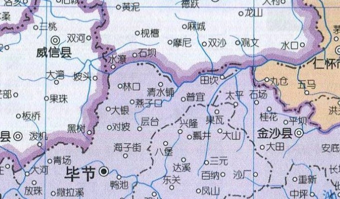 贵州地图高清版