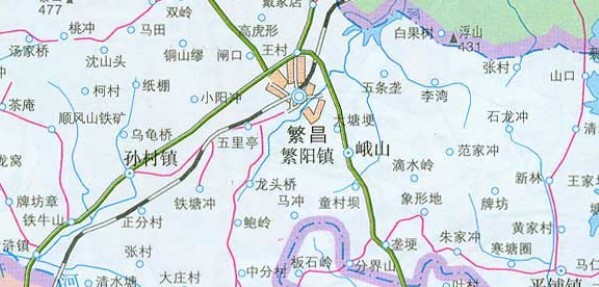 安徽省芜湖市繁昌县地图下载-繁昌县地图高清全图