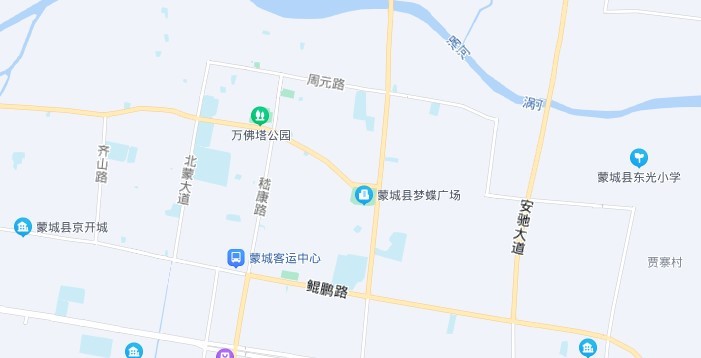 蒙城县地图高清版大图片下载-蒙城县地图高清版可放大版