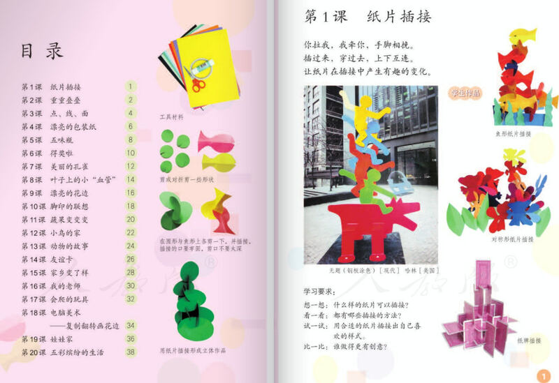 美术二年级下册目录