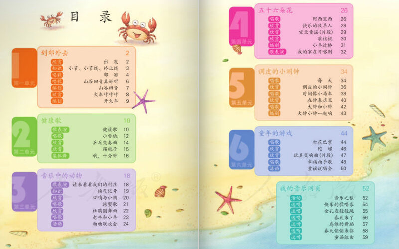 人教版音乐二年级下册简谱版