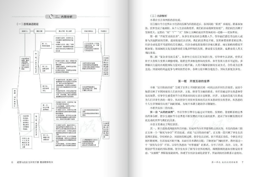 道德与法治九年级下册电子书下载-初三道德与法治下册人教版教师版