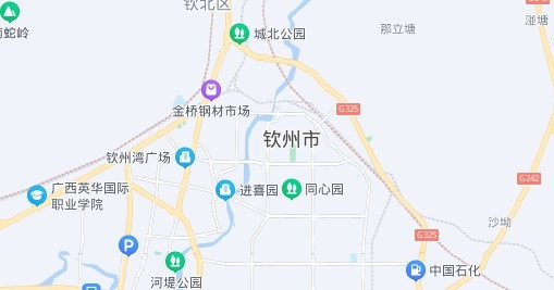 钦州地图高清版大图片下载-钦州地图全图高清版