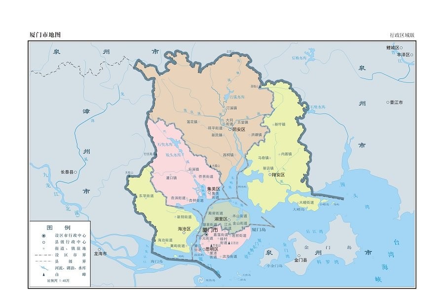 厦门市地图最新高清下载-福建省厦门地图高清版大图全图放大版