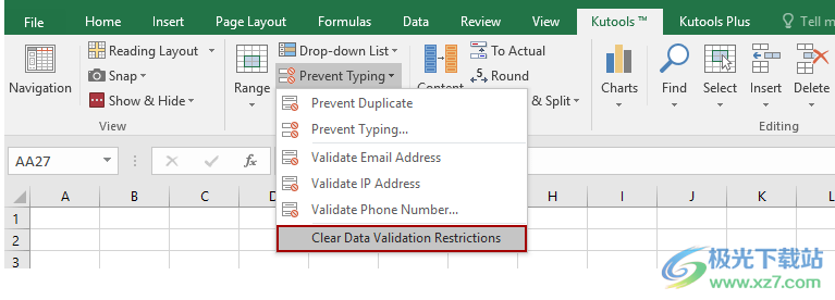 kutools for excel(Excel加载项)