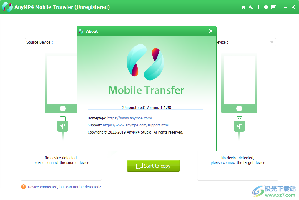 AnyMP4 Mobile Transfer(手机传输工具)