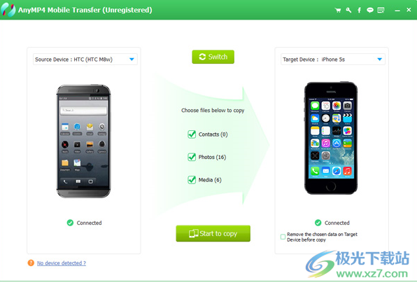 AnyMP4 Mobile Transfer(手机传输工具)