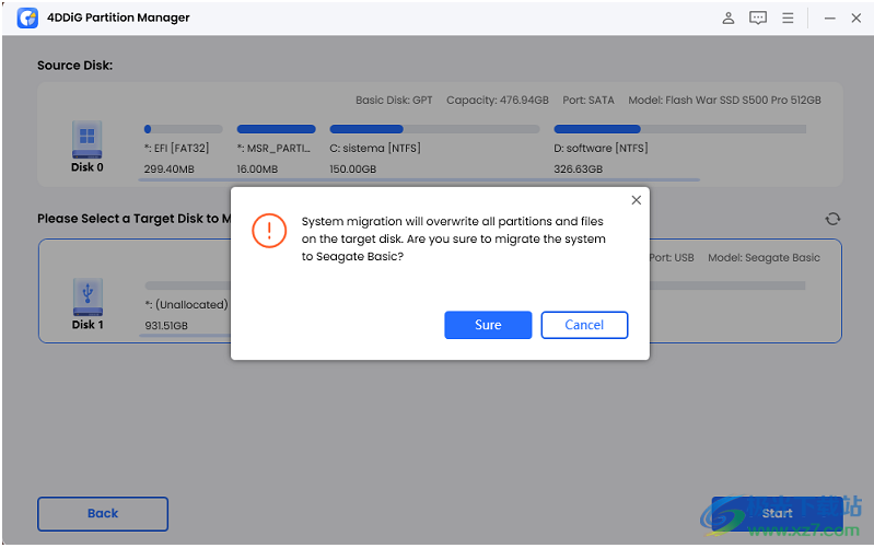 4DDiG Partition Manager(Windows系统迁移到SSD)