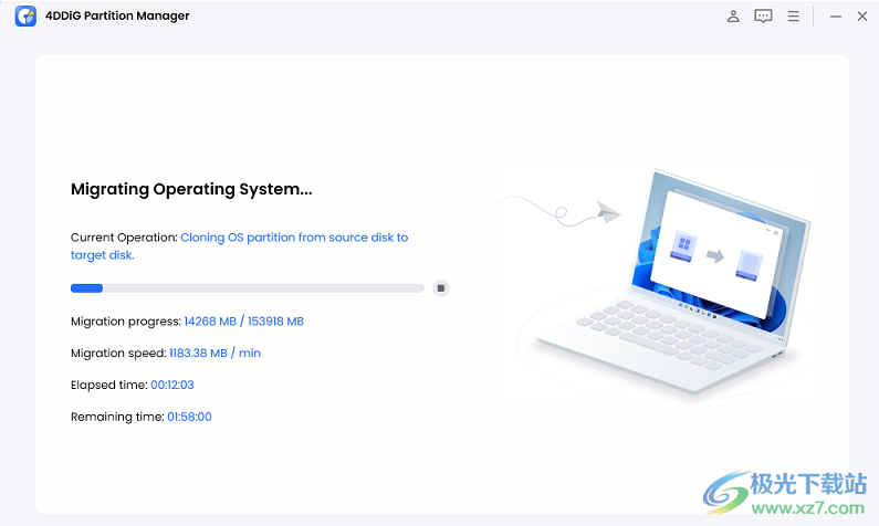 4DDiG Partition Manager(Windows系统迁移到SSD)