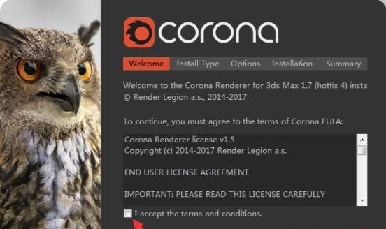 corona renderer1.7.4 for 3d max2018