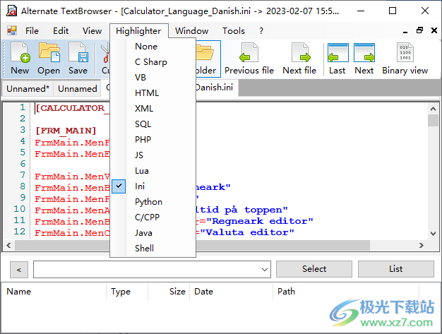 Alternate Text Browser(多功能纯文本管理助手)