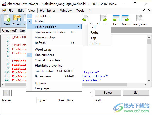 Alternate Text Browser(多功能纯文本管理助手)