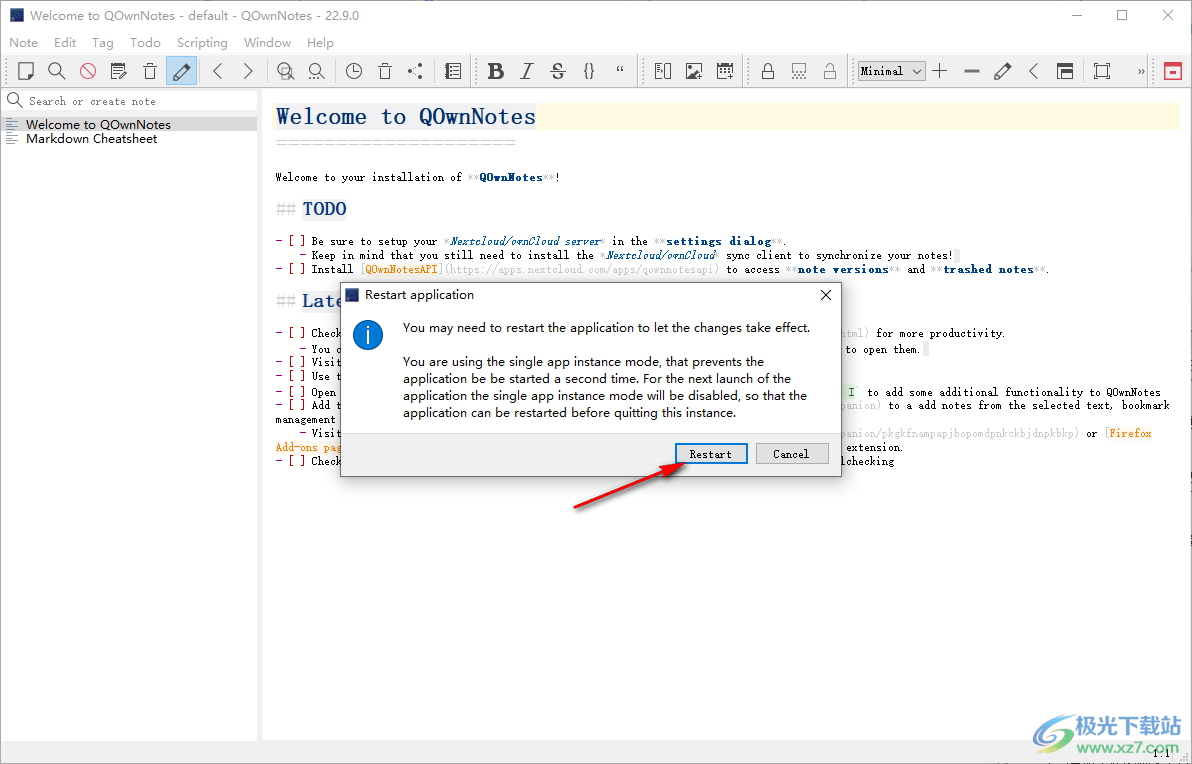 QOwnNotes(事务笔记管理软件)