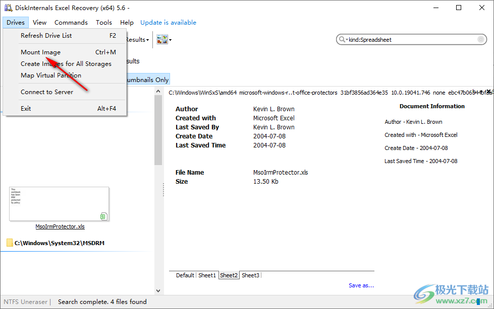 DiskInternals Excel Recovery(Excel文件恢复工具)