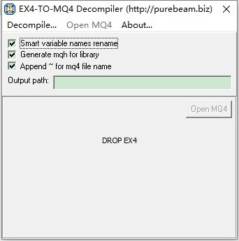 ex4 to mq4反编译工具下载-ex4 to mq4 最新版工具绿色版