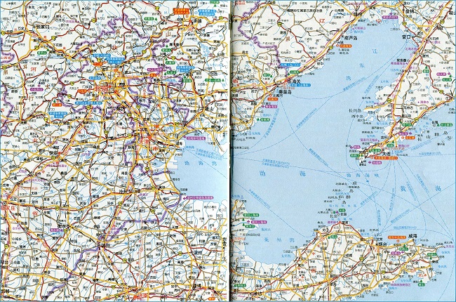 中国环渤海地区地图最新版下载-中国环渤海地区地图高清版大图