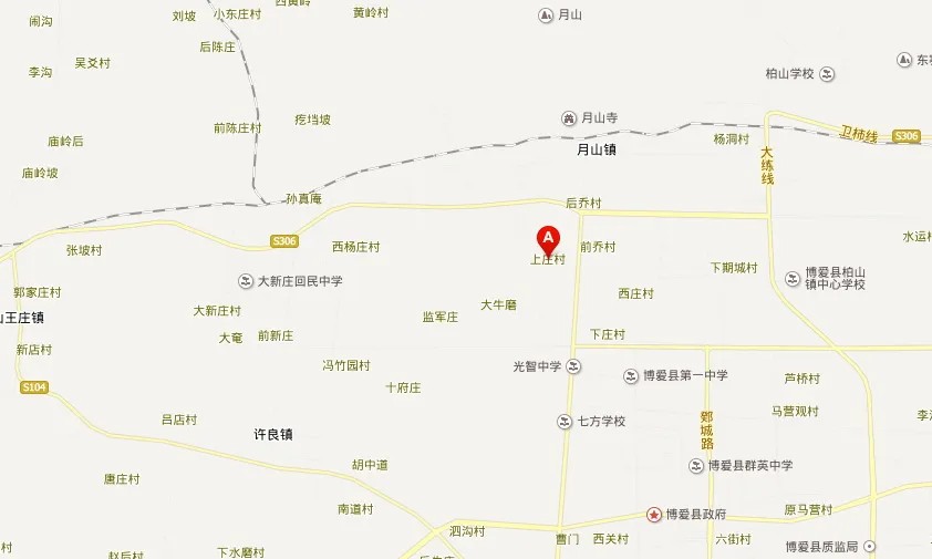博爱县地图下载