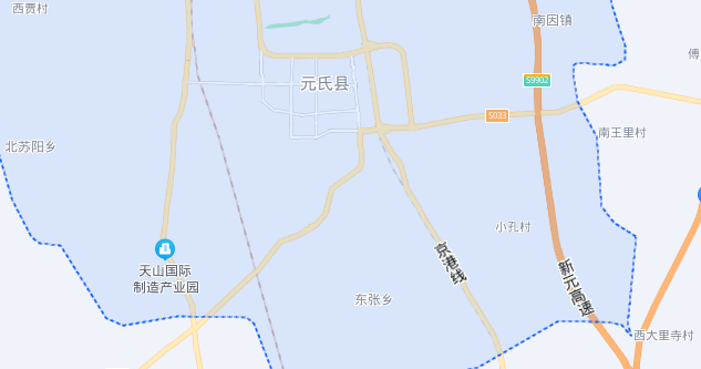 石家庄市元氏县地图下载-元氏县地图高清版