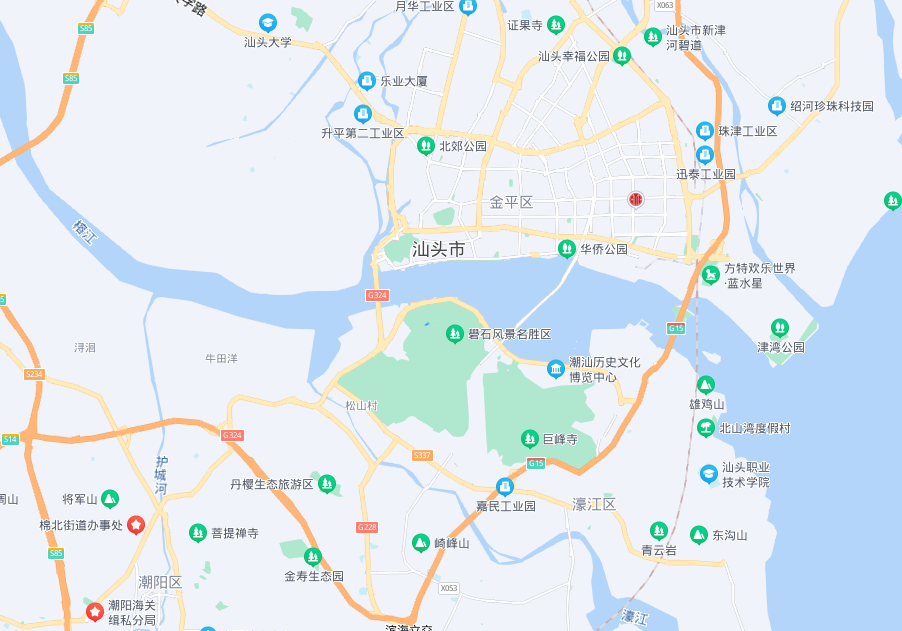 潮州汕头地图高清版大图下载-汕头地图全图高清版本最新版